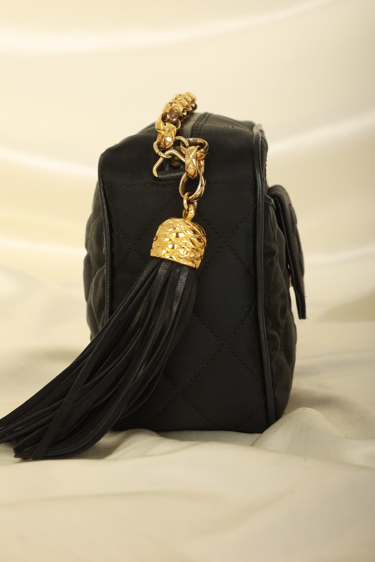 Chanel Satin Bijoux Mini Camera Bag