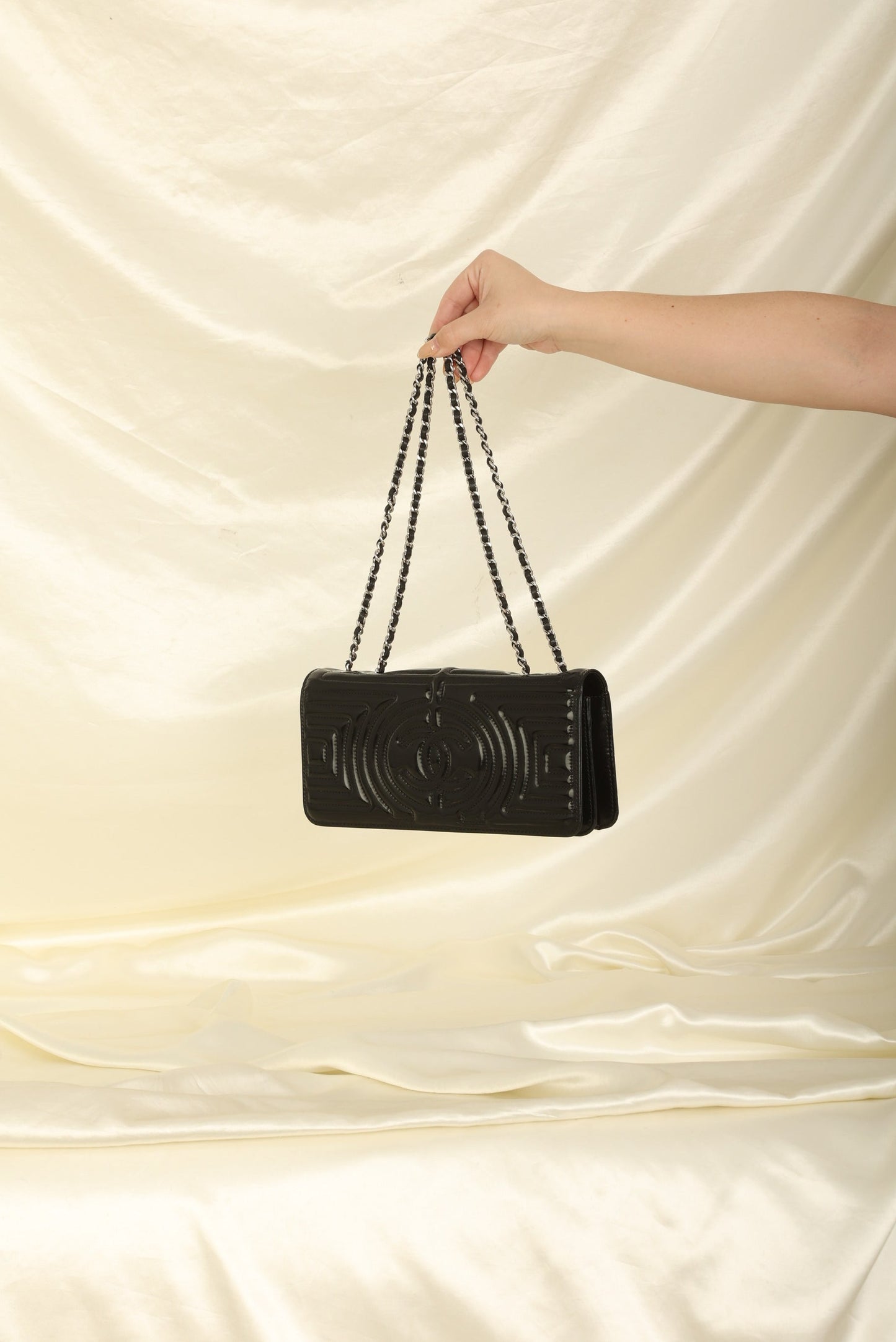 Chanel Patent Timeless Geometric Flap