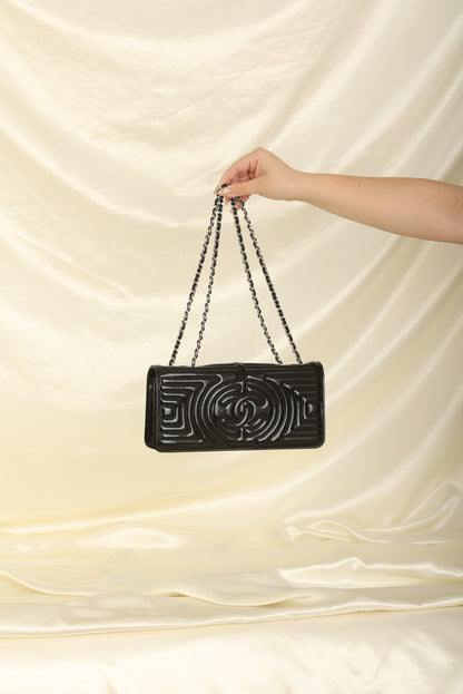 Chanel Patent Timeless Geometric Flap