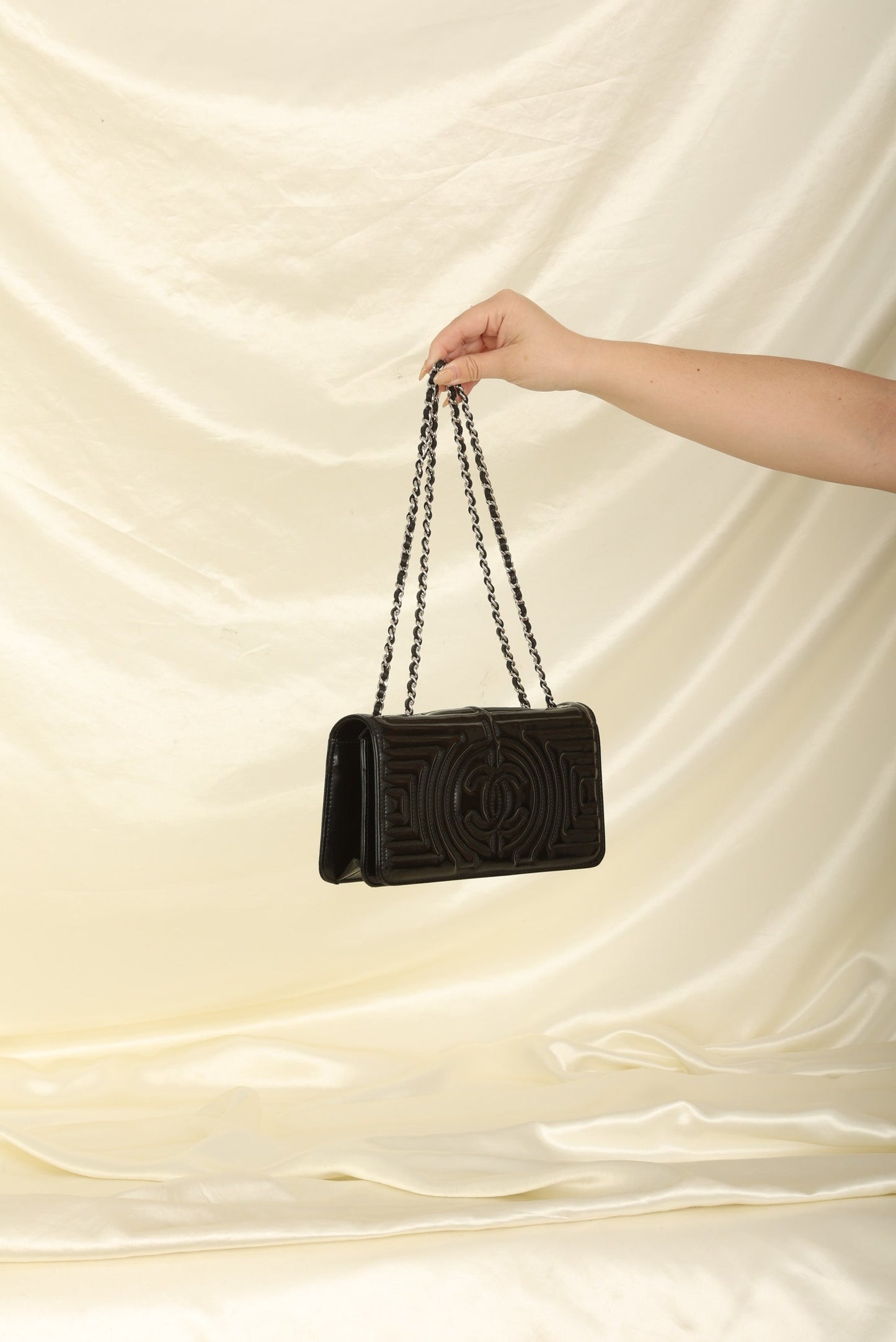 Chanel Patent Timeless Geometric Flap