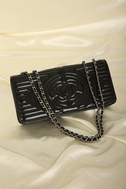 Chanel Patent Timeless Geometric Flap