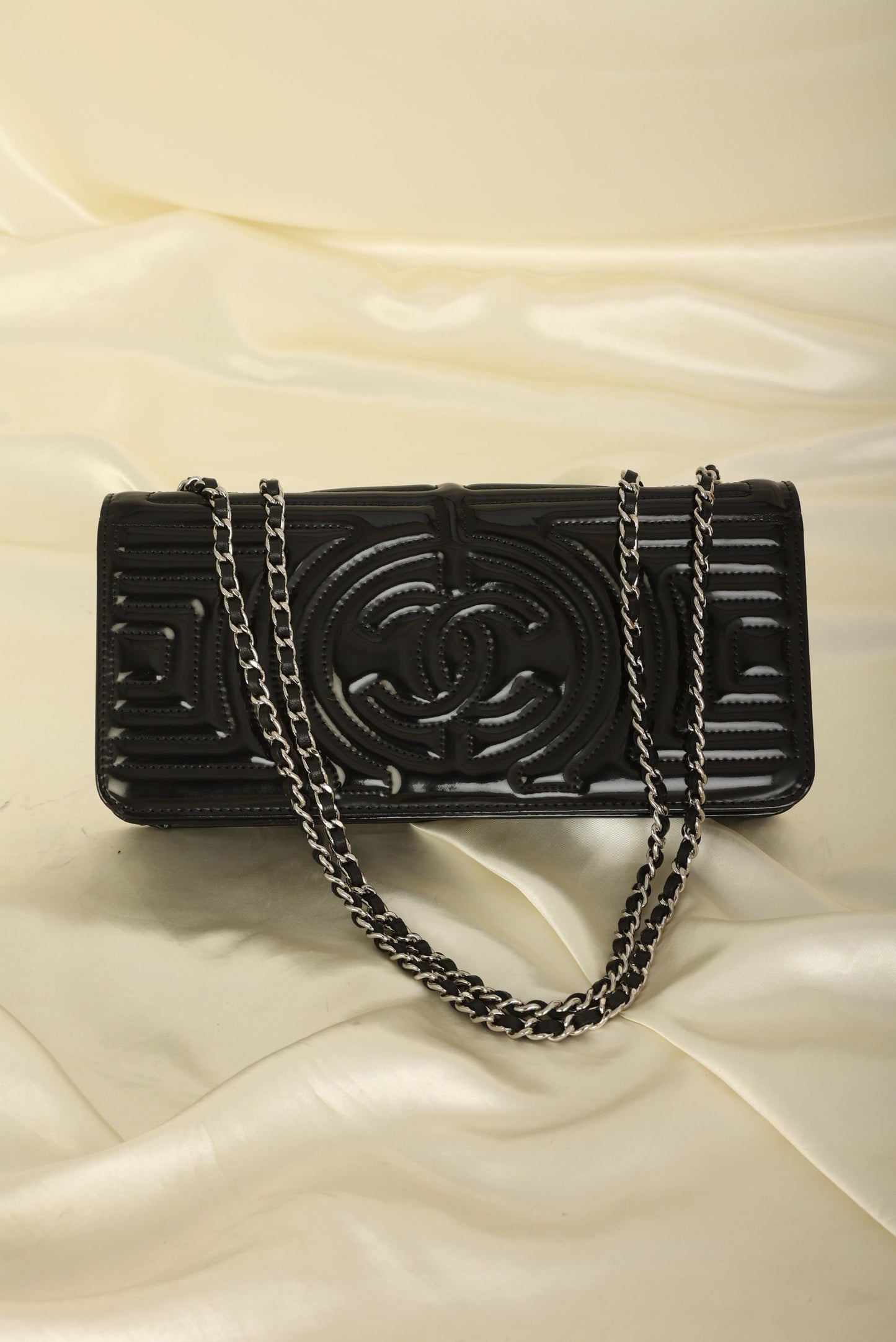 Chanel Patent Timeless Geometric Flap