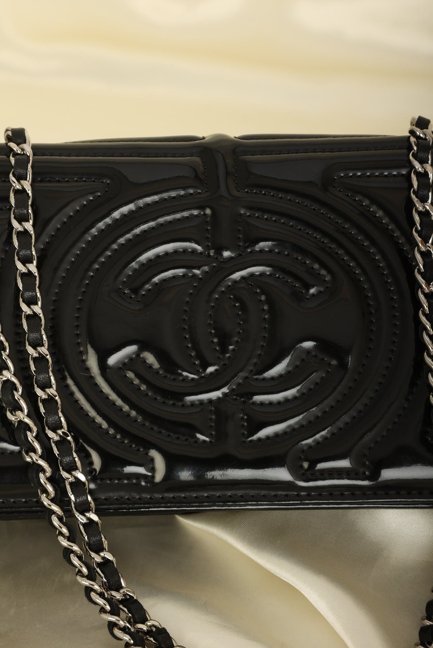 Chanel Patent Timeless Geometric Flap
