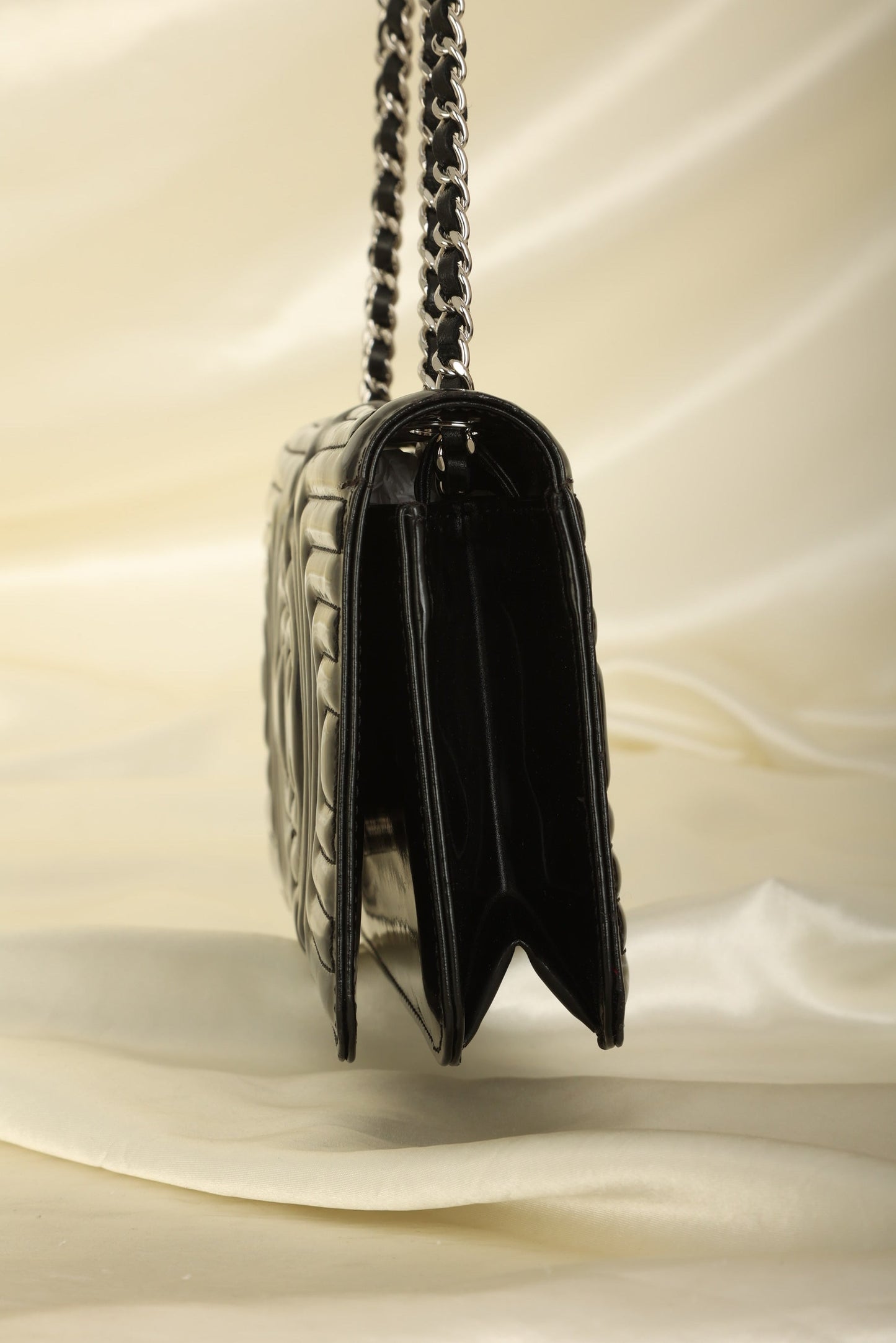 Chanel Patent Timeless Geometric Flap