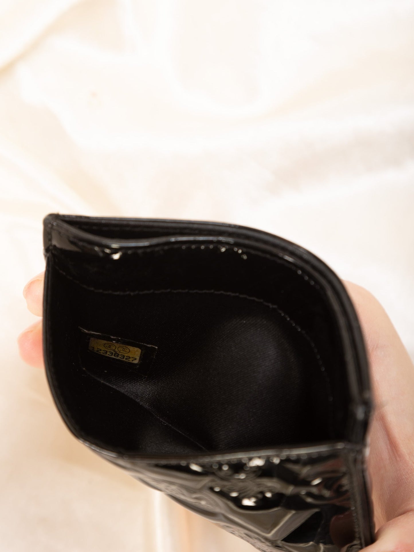 Chanel Patent Coco Cardholder