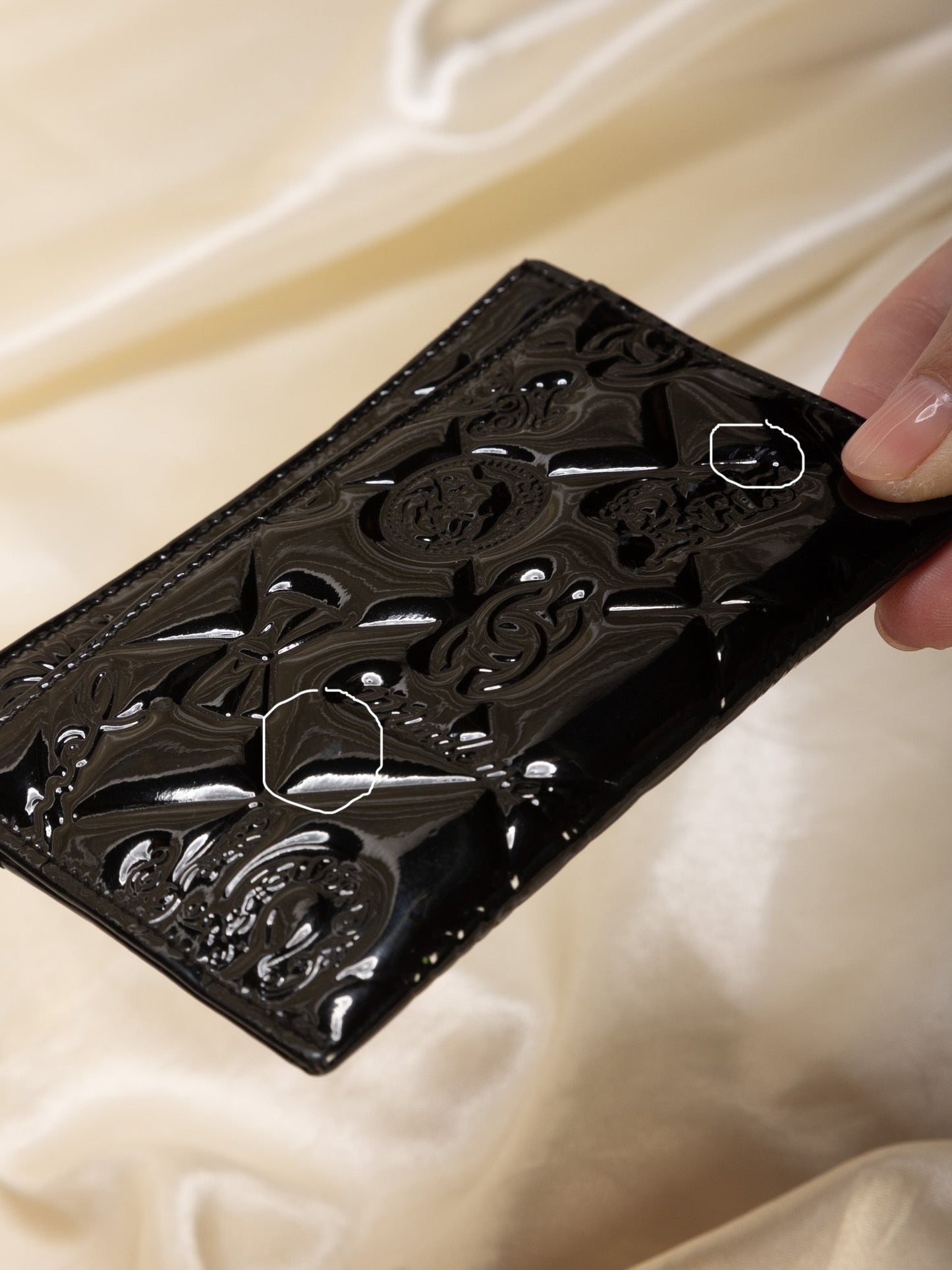 Chanel Patent Coco Cardholder