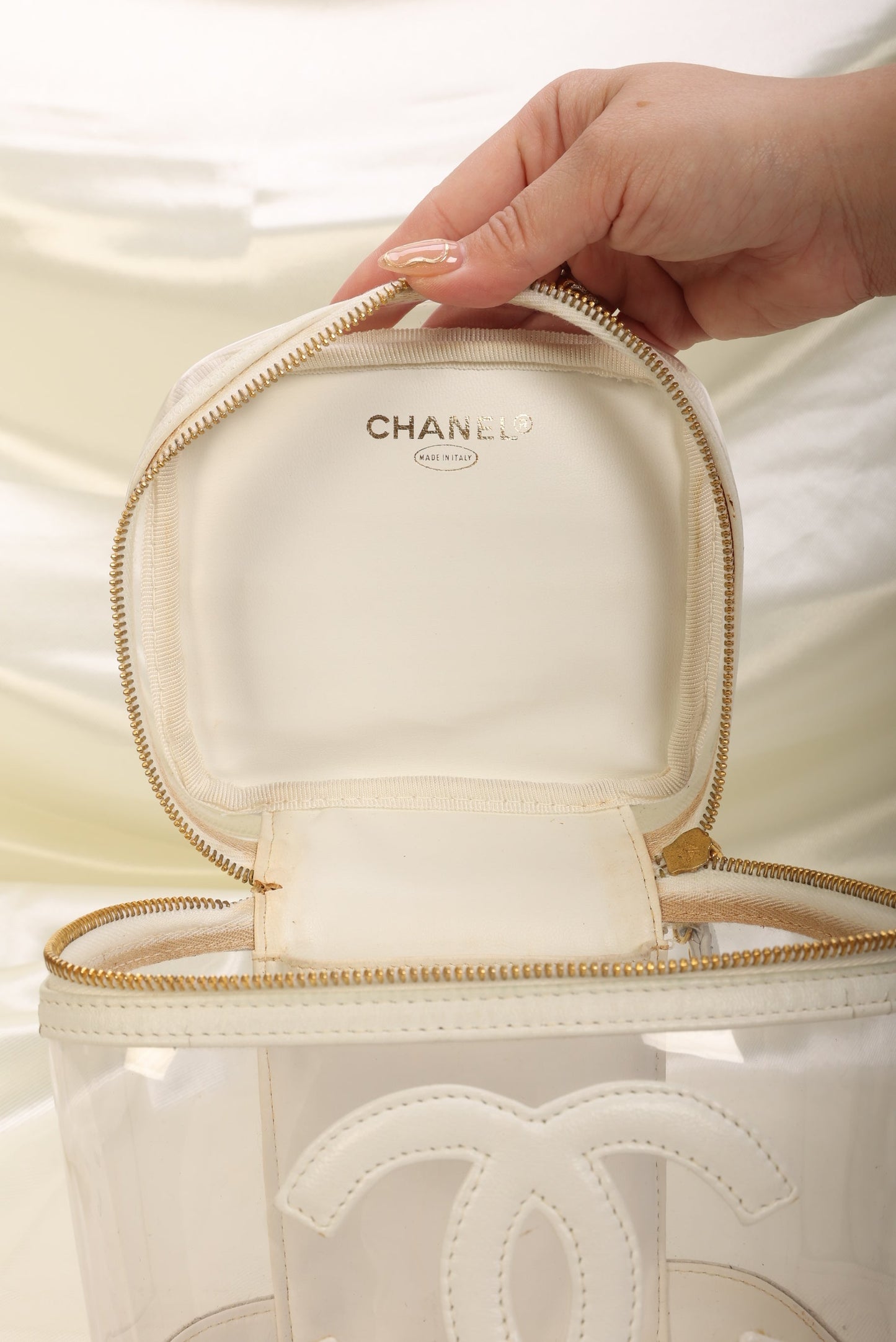Chanel Transparent Vanity Bag