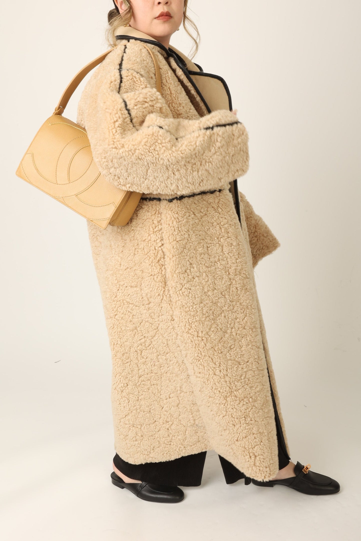 Chanel 2004 Caviar Shoulder Flap Bag