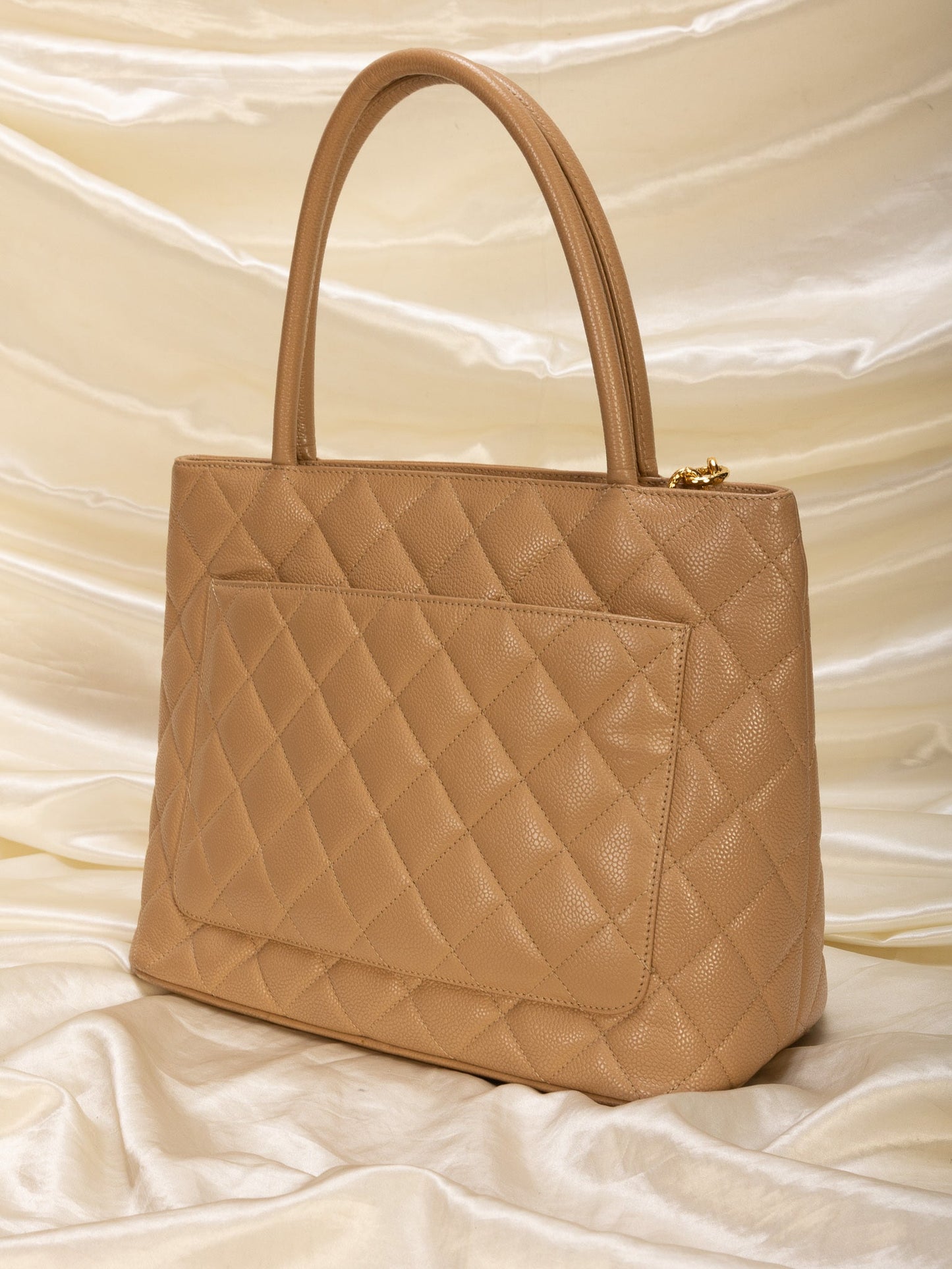 Chanel Caviar Medallion Tote