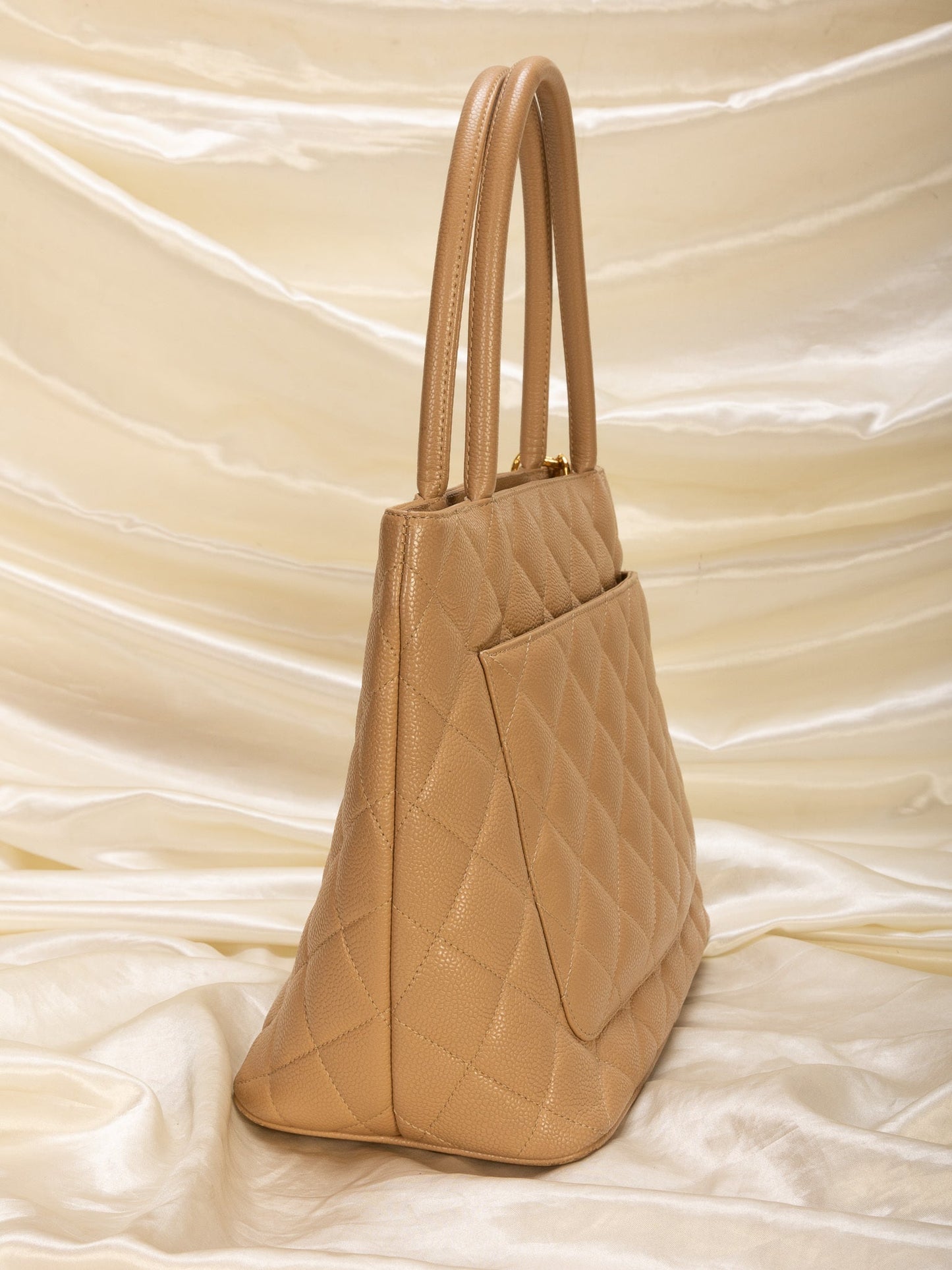 Chanel Caviar Medallion Tote