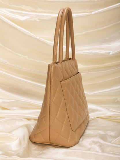 Chanel Caviar Medallion Tote