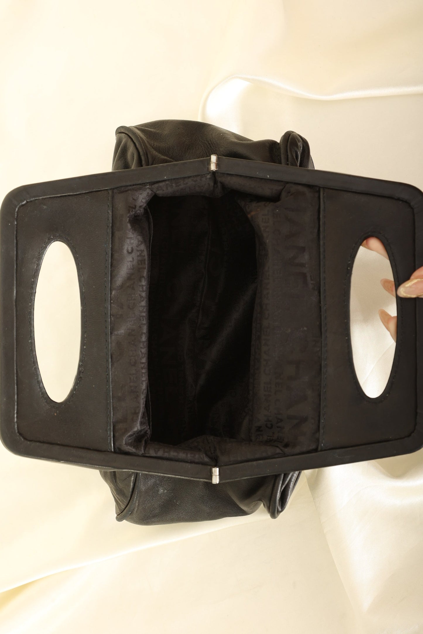 Extremely Rare Chanel Chain Handle Bag