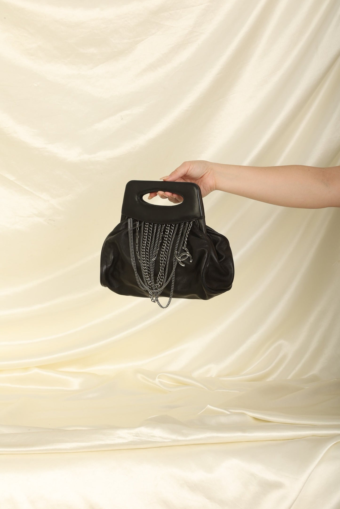 Extremely Rare Chanel Chain Handle Bag