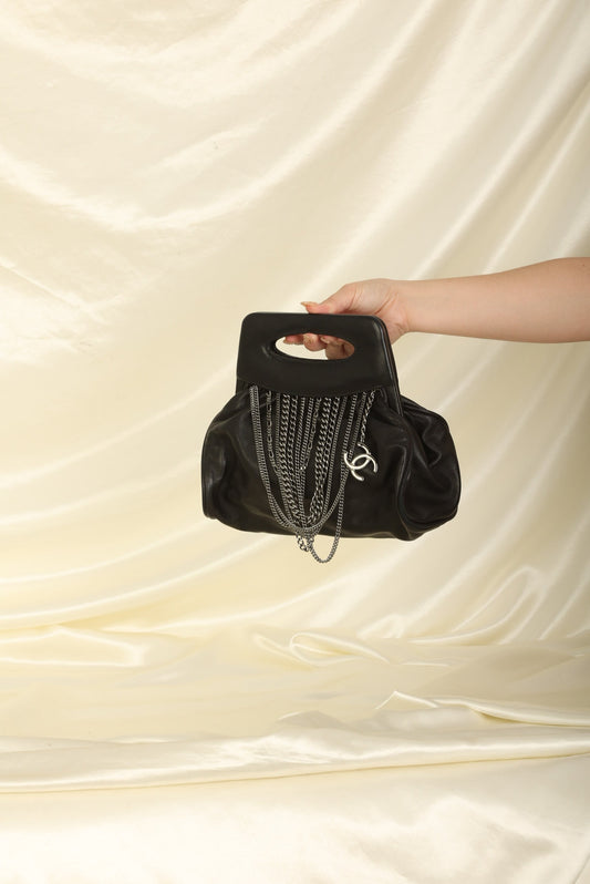 Extremely Rare Chanel Chain Handle Bag