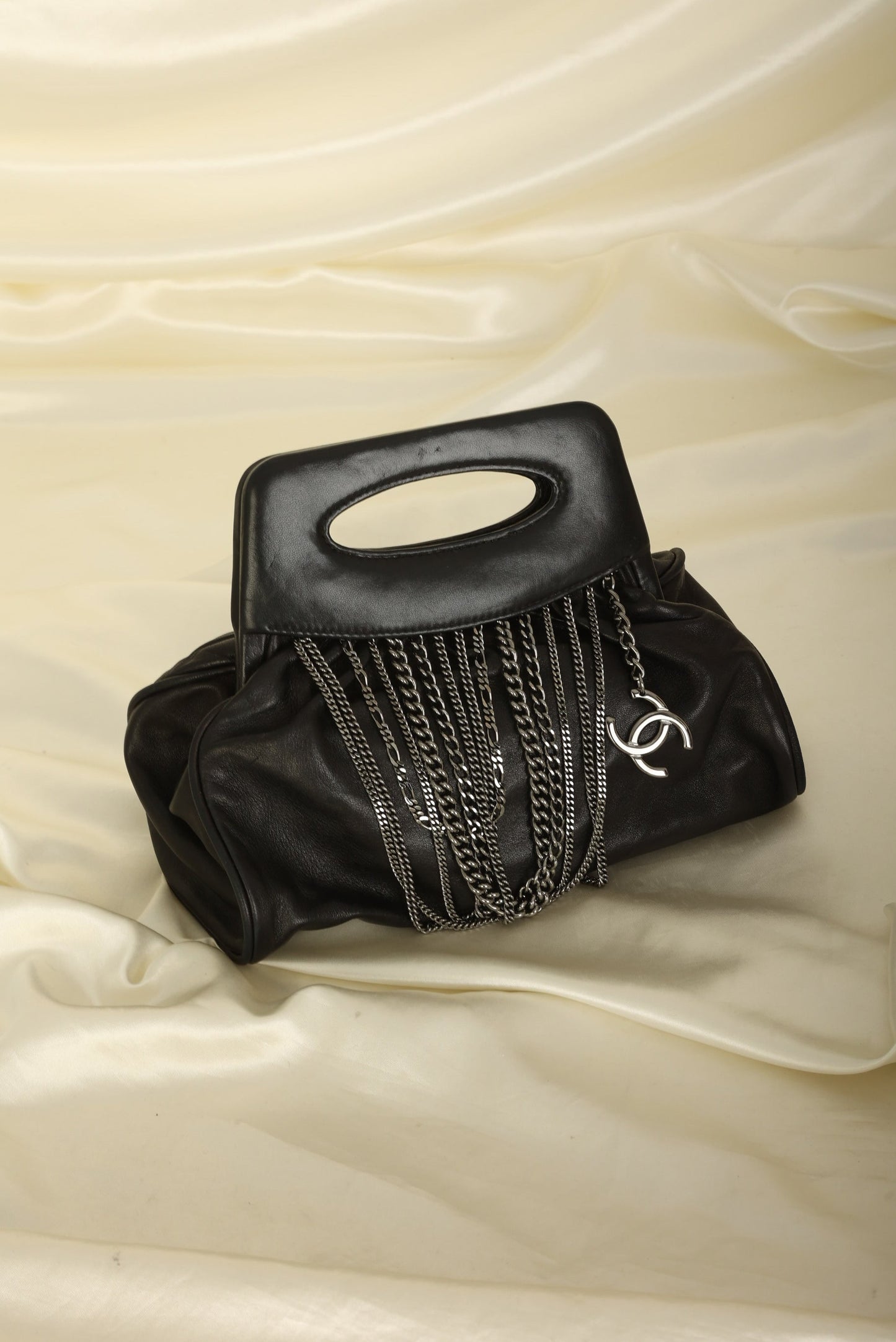 Extremely Rare Chanel Chain Handle Bag