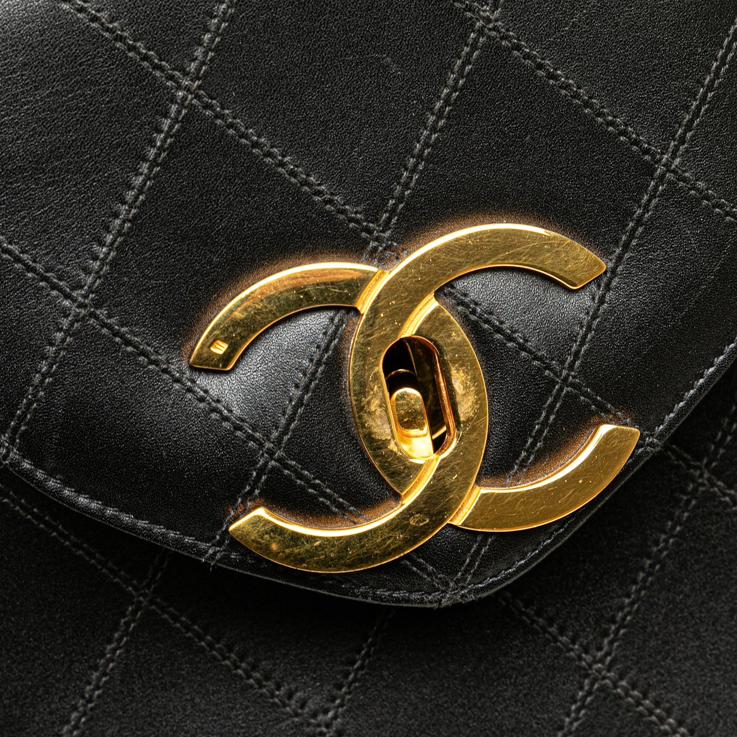 Black Chanel XL Quilted Calfskin Supermodel Weekender Tote Travel Bag