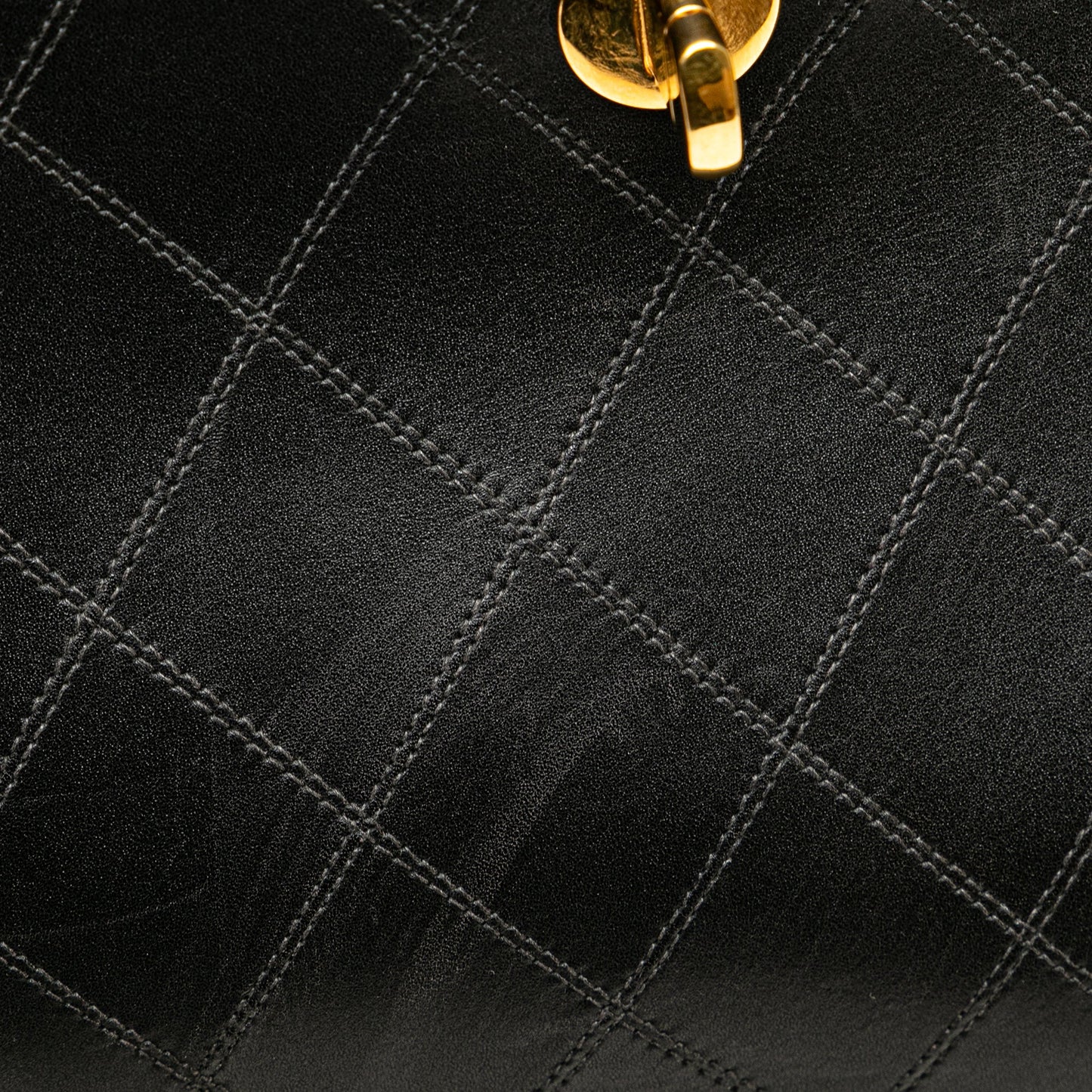 Black Chanel XL Quilted Calfskin Supermodel Weekender Tote Travel Bag