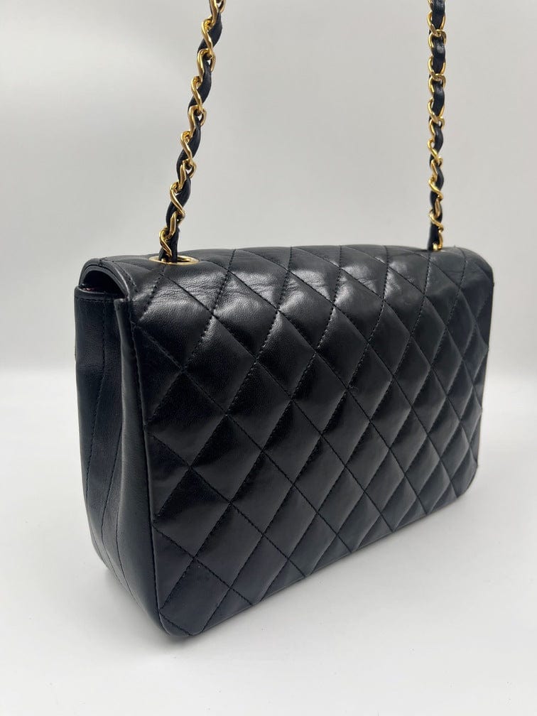 Chanel Vintage Single Flap with 24k gold plated hardware
