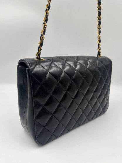 Chanel Vintage Single Flap with 24k gold plated hardware