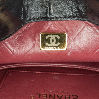 Chanel Sac CC Quilted Calfskin Round Moon Messenger Flap