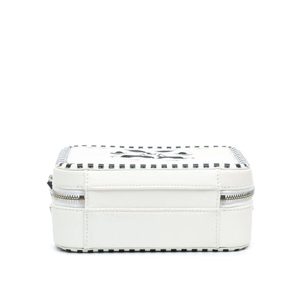 Chanel Sac Small Caviar CC Filigree Striped Vanity Case