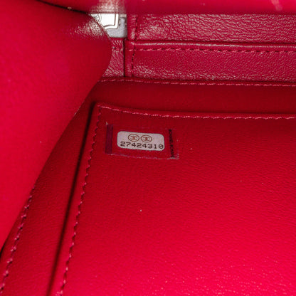 Chanel Sac Small Caviar CC Filigree Striped Vanity Case