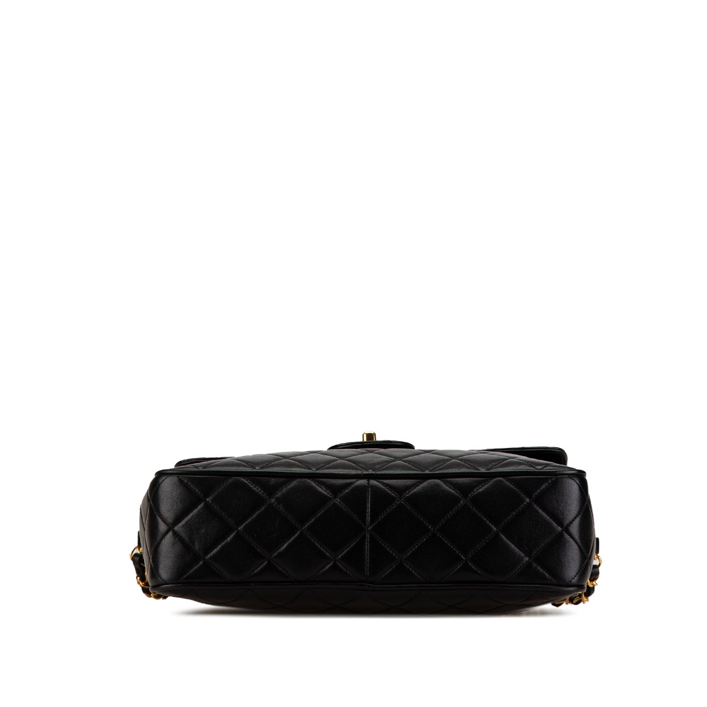 Black Chanel Quilted Lambskin Tassel Camera Bag