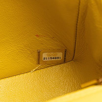 Chanel Sac Mini Square Classic Chevron Lambskin Single Flap
