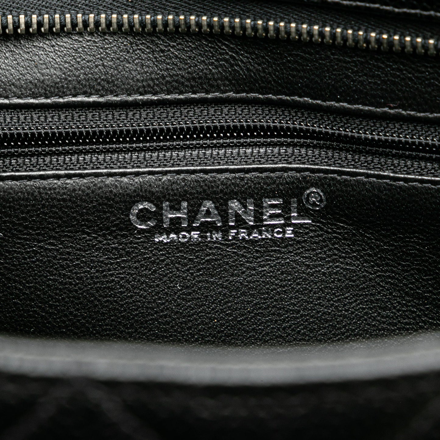 Black Chanel Caviar Medallion Tote