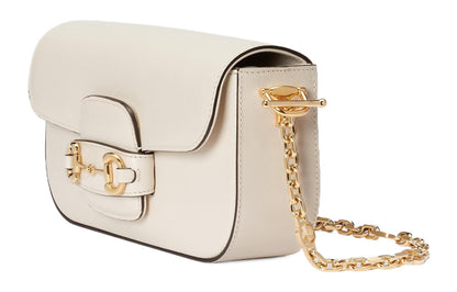 (WMNS) Gucci Horsebit 1955 Small Shoulder Bag 'White' 735178-1DB0G-9022