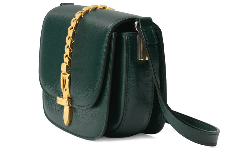 (WMNS) Gucci Sylvie 1969Series Shoulder Bag Mini Green 615965-1DB0X-3020