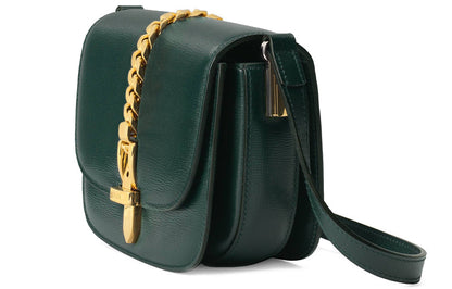 (WMNS) Gucci Sylvie 1969Series Shoulder Bag Mini Green 615965-1DB0X-3020
