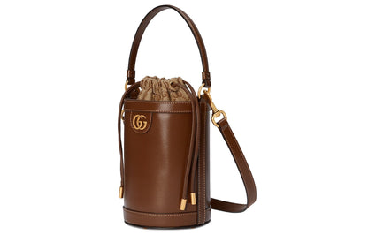 (WMNS) Gucci Ophidia Mini Bucket Bag 'Brown' 760201-AACP4-2342