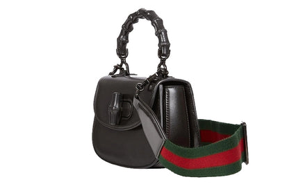 (WMNS) Gucci Bamboo 1947 Mini Top Handle Bag 'Black' 686864-10ODP-1060