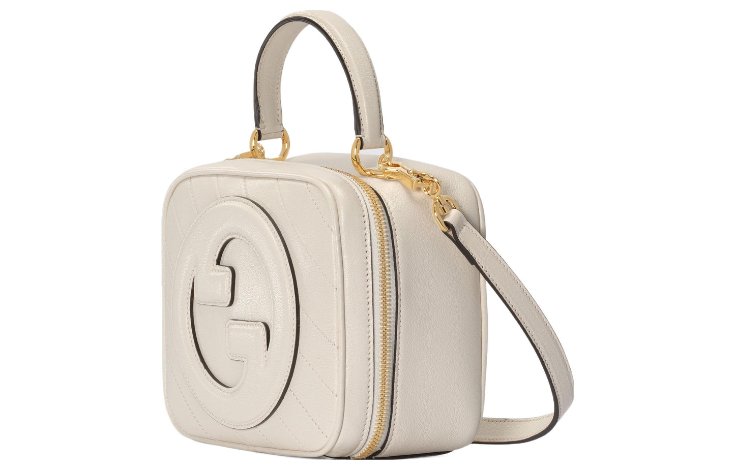 (WMNS) Gucci Blondie Top Handle Bag 'White' 744434-1IV0G-9022