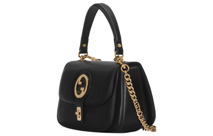 (WMNS) Gucci Blondie Small Top Handle Bag 'Black' 735101-UXX0G-1000