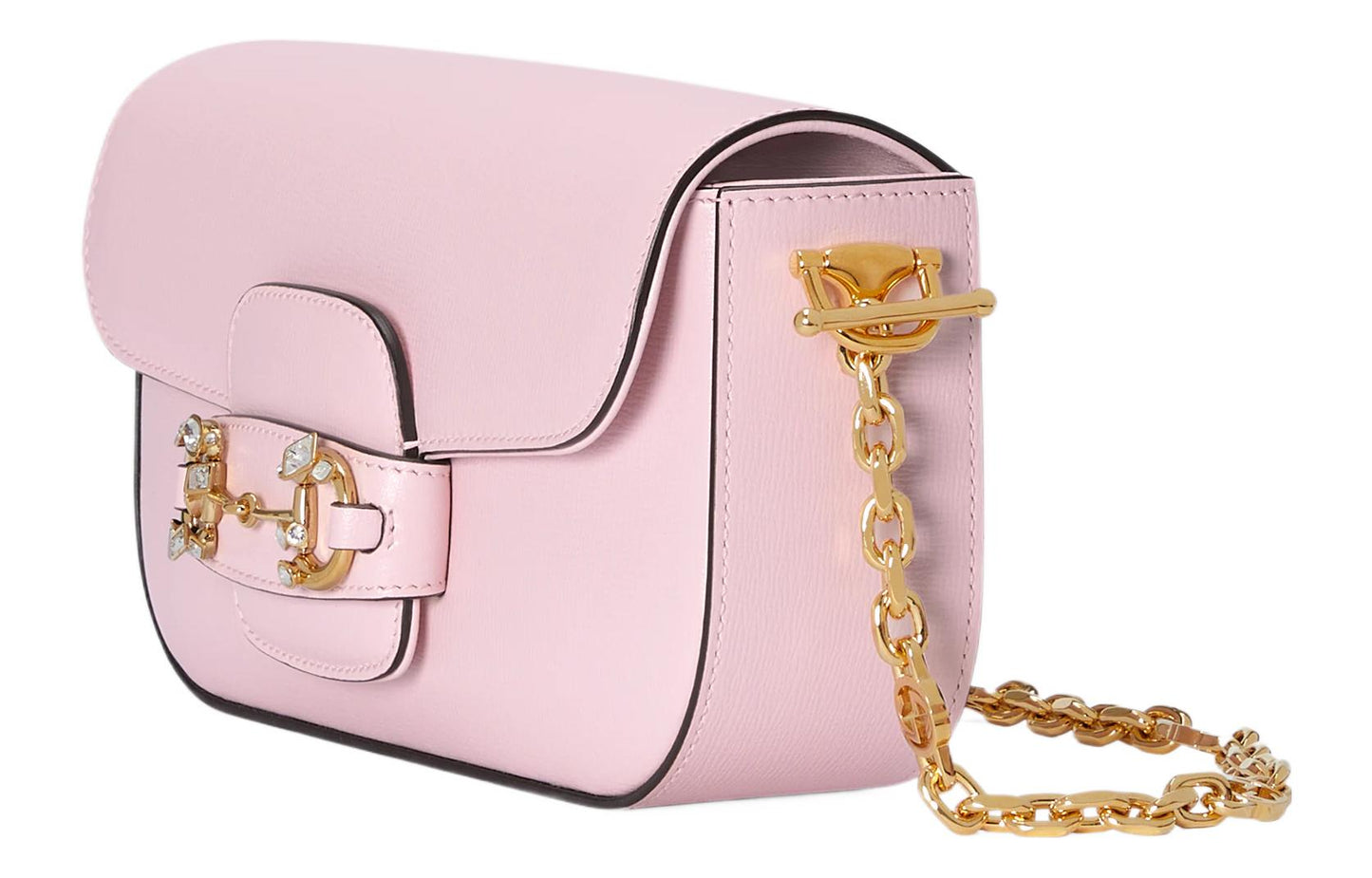 (WMNS) Gucci Horsebit 1955 Small Shoulder Bag 'Pink' 735178-AACPL-5941