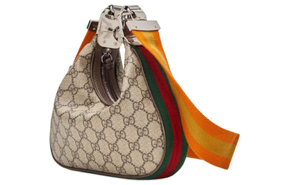 (WMNS) Gucci Attache Small Shoulder Bag 'Beige Yellow' 699409-96GRN-4091