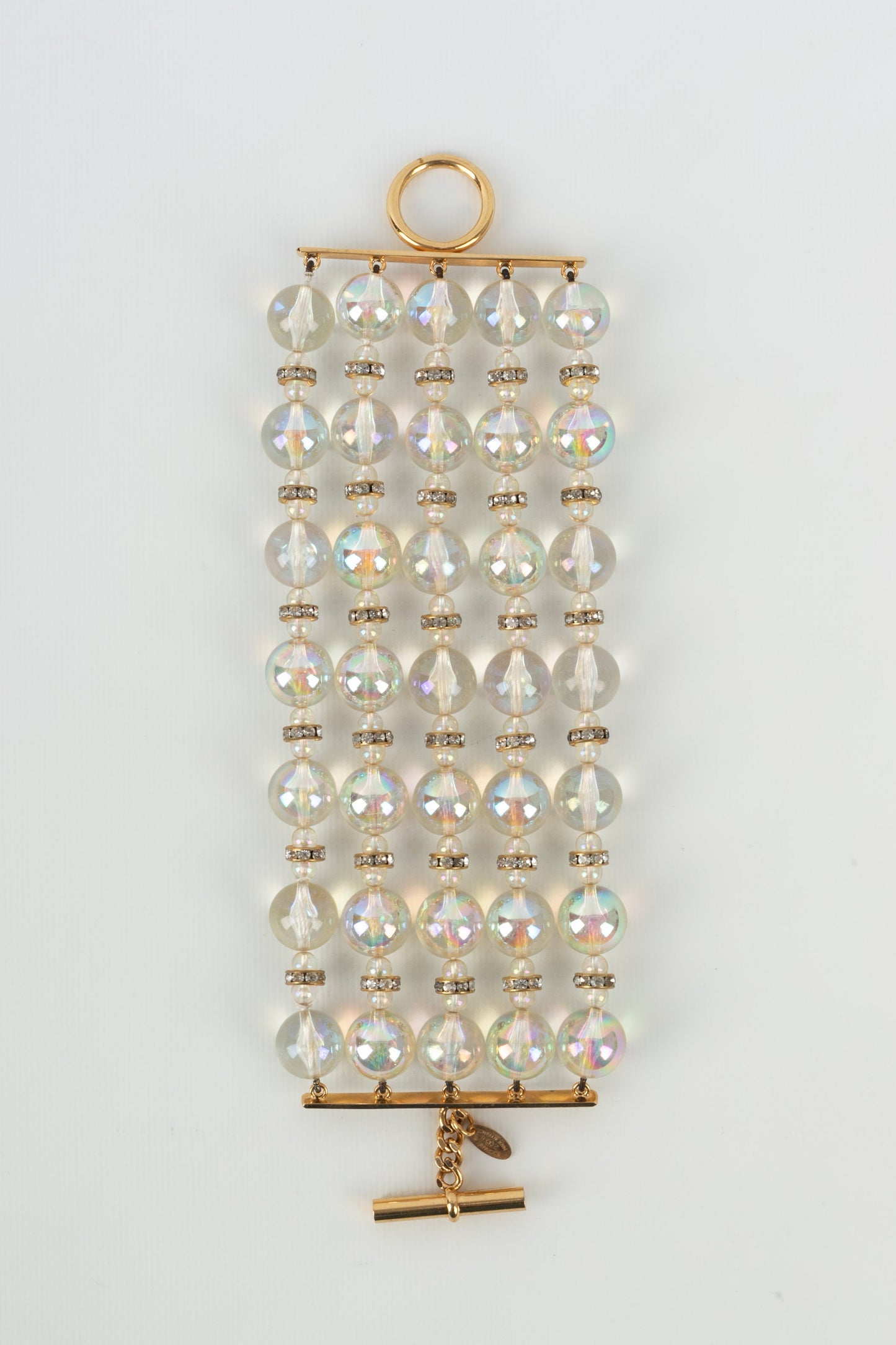 Bracelet de perles Chanel 1990s