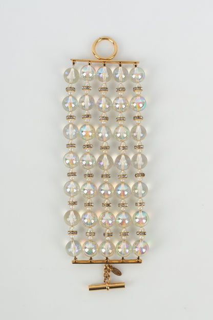 Bracelet de perles Chanel 1990s