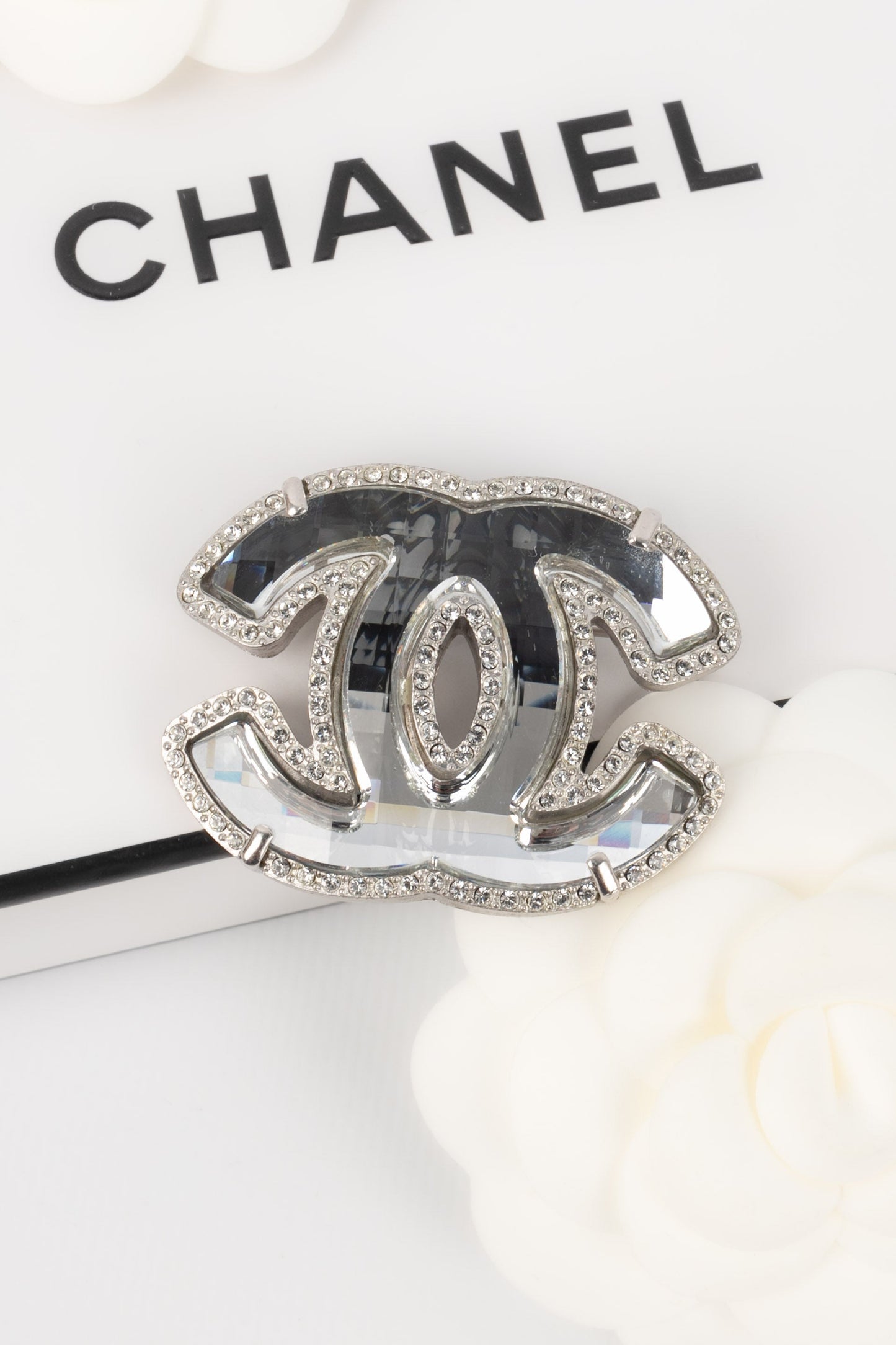 Broche cc "miroir" Chanel 2008