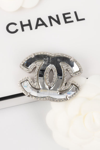 Broche cc "miroir" Chanel 2008
