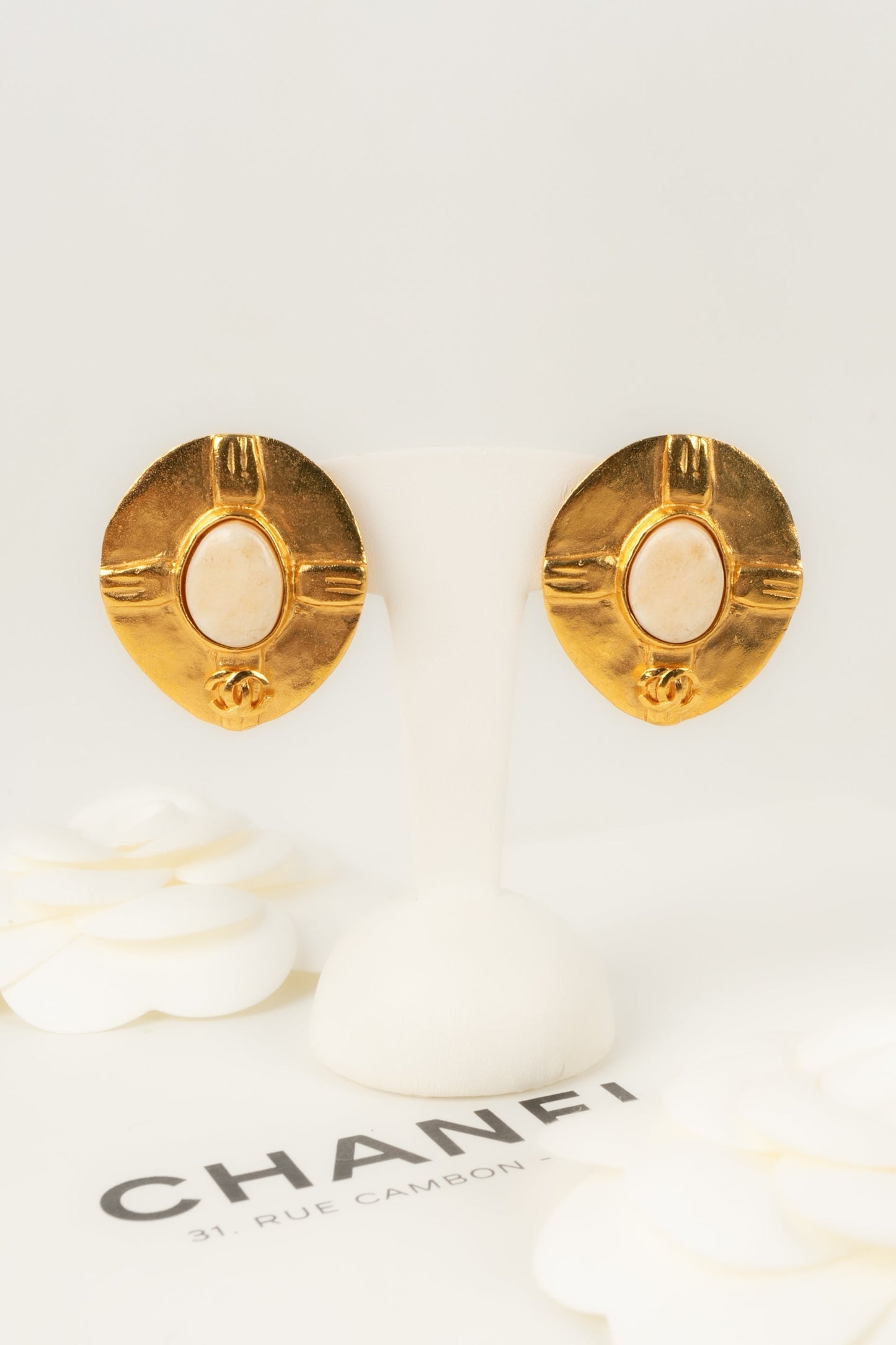 Boucles d'oreilles Chanel 1990's