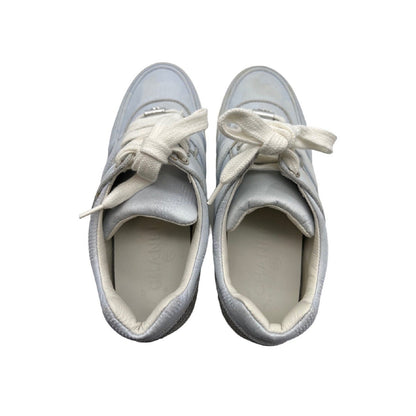 Chanel CC Low-Top Sneakers Sky Blue Sz 37