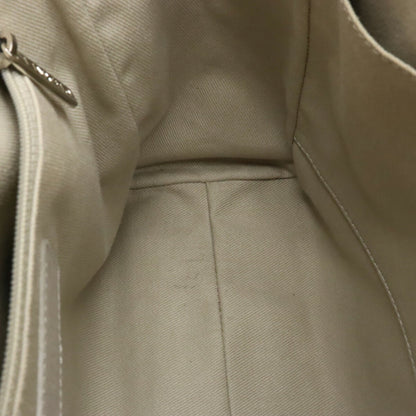 Chanel Sac Deauville en cuir beige