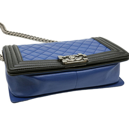 Chanel Sac Boy en cuir noir