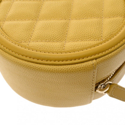 Chanel Sac Filigree en cuir caviar jaune