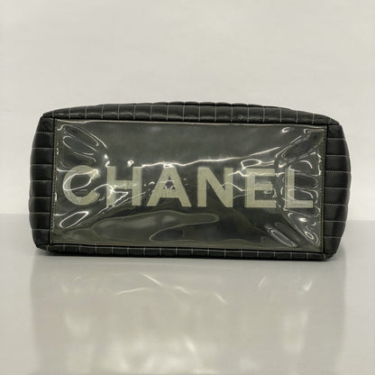 Chanel Sac Mademoiselle en cuir noir