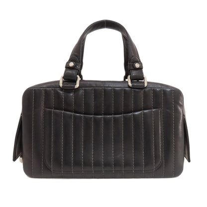 Chanel Sac Mademoiselle en cuir noir