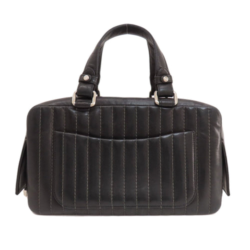 Chanel Sac Mademoiselle en cuir noir